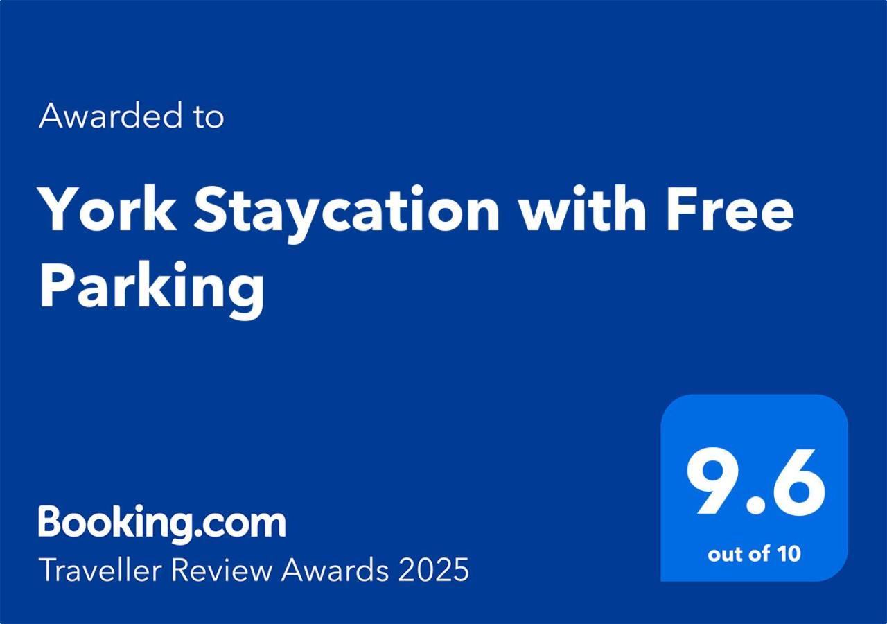 York Staycation With Free Parking Exteriér fotografie